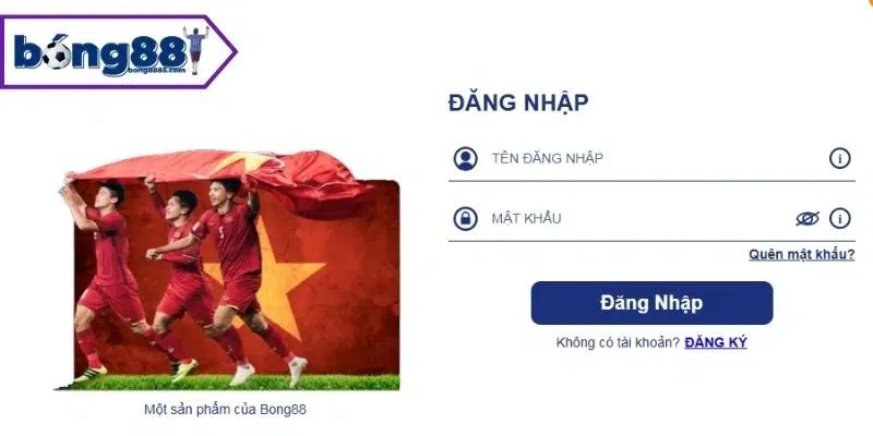 Đăng nhập Bong88